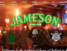 Tablet Screenshot of jamesondistillerypub.com